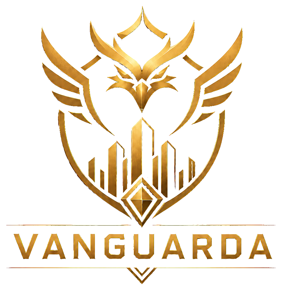 Emblema dourado da Equipe Vanguarda